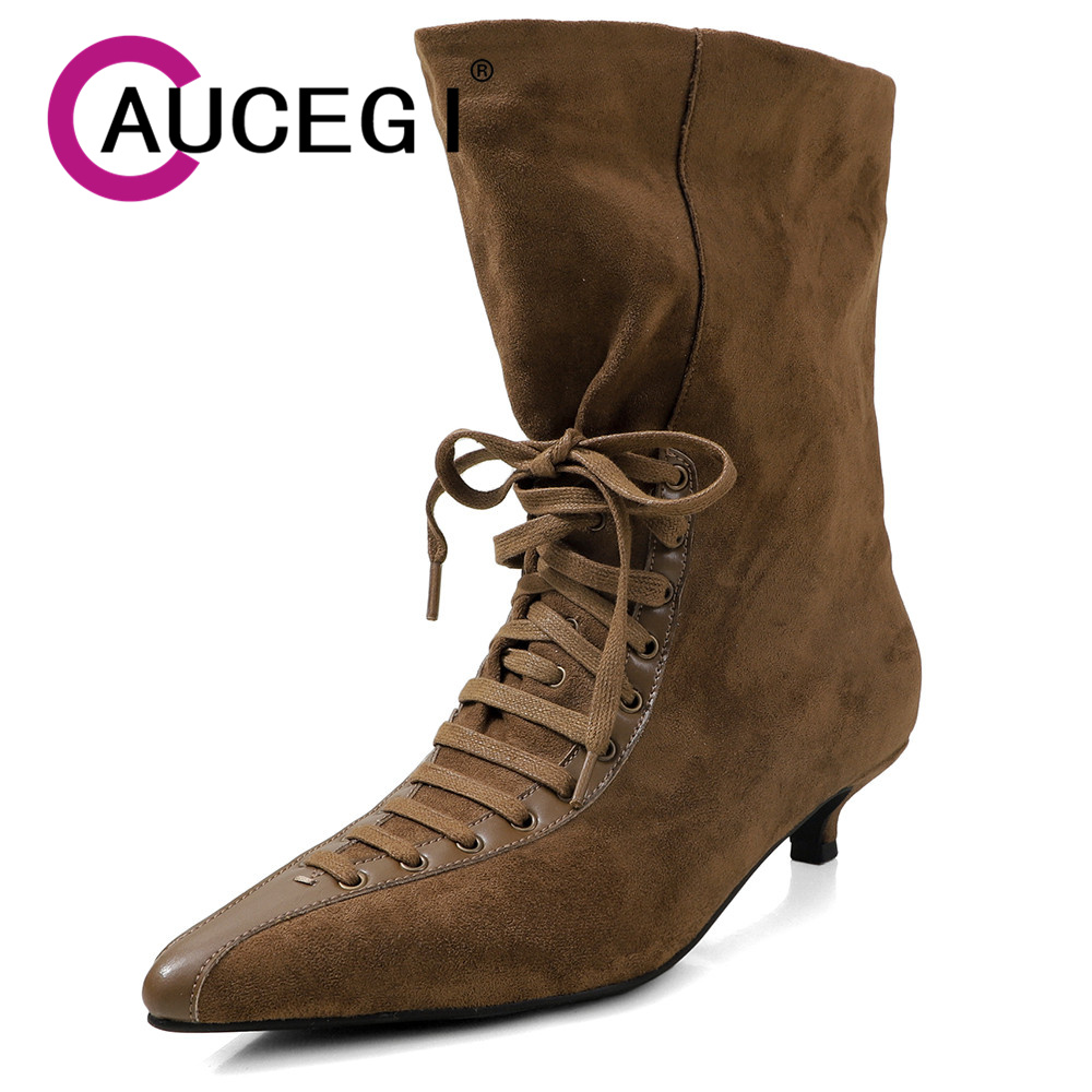 Street Fashion Canada - Botas de cano curto vintage, estilo