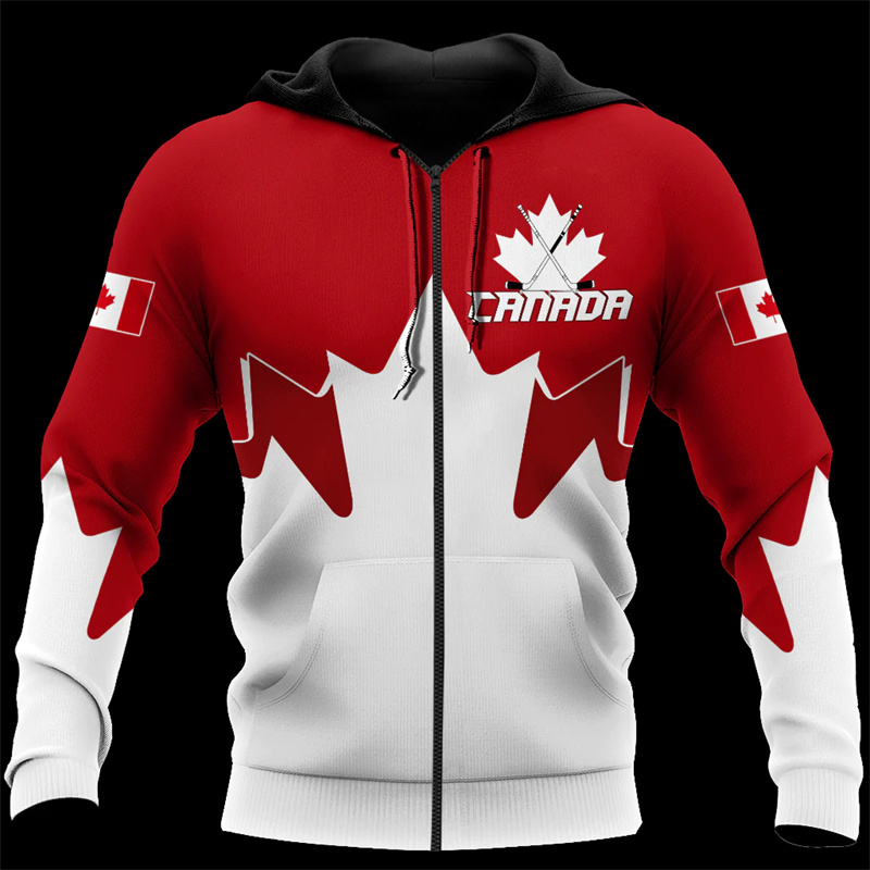 Maple Leaf Generation Zipped H - Street Fashion Canada avaliação e preço